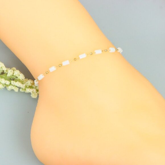 "Handmade Anklet – A Stylish Choice for Women, Thoughtful Gift Idea, EVCH1325 - Picture 13 of 15